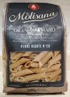 Mängden socker i Penne rigate nº 20