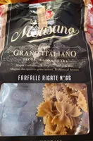 Mängden socker i Farfalle rigate n°66