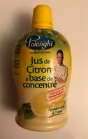 Mängden socker i Jus de Citron
