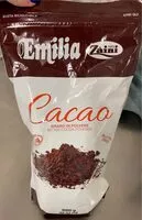 Mängden socker i Cacao amaro in polvere