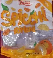 Mängden socker i Spicchi ripieni