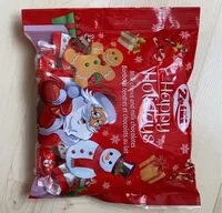 Mängden socker i Happy holidays Milk chews and milk chocolates