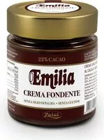 Mängden socker i Crema fondente al cacao