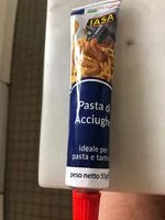 Mängden socker i pasta di acciughe