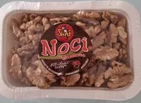 Mängden socker i Noci sgusciate