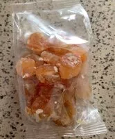 Mängden socker i Tondini di arancia canditi ghiacciati