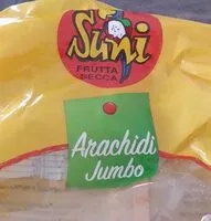 Mängden socker i arachidi tostate jumbo