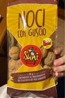 Mängden socker i noci con guscio