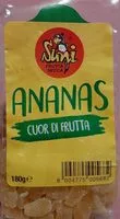 Mängden socker i Ananas cuor di frutta