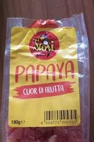 Mängden socker i Papaia disidratata a cubetti