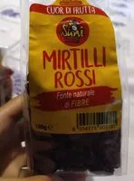 Mängden socker i mirtilli rossi secchi