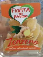 Mängden socker i Zenzero a fette disidratato