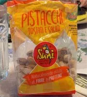 Mängden socker i PISTACCHI tostati e salati