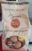 Mängden socker i Noci con guscio