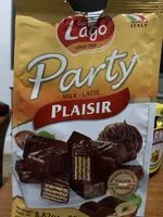 Mängden socker i Gastone Lago Plaisir Milk Latte Party Wafers