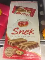 Mängden socker i Wafer With Hazelnut Cream