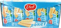 Mängden socker i Elledi Poker Wafer With Vanilla Cream 5 X 45 (225G)