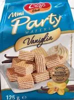 Mängden socker i Mini party Wafers Vaniglia