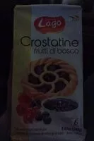 Mängden socker i Crostatine frutti di bosco