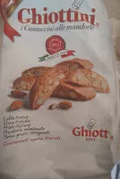 Mängden socker i Ghiottini i cantuccini alle mandorle