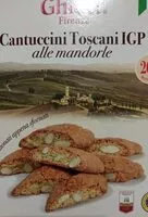 Mängden socker i Cantuccini toscani igp