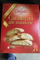 Mängden socker i Cantuccini alle mandorle