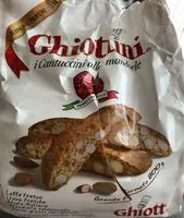 Mängden socker i Ghiottini I Cantuccini alle mandorle