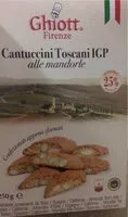 Mängden socker i Cantuccini toscani igp