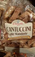 Mängden socker i Cantuccini alle mandorle