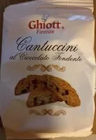 Mängden socker i Cantuccini al cioccolato fondente