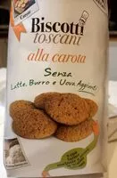 Mängden socker i Biscotti toscani