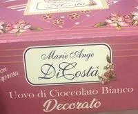 Mängden socker i Uovo di cioccolato bianco decorato