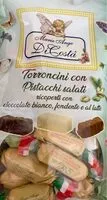 Mängden socker i Toroncini con pistacchi salati