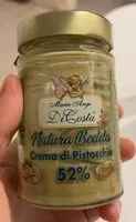 Mängden socker i Crema di pistacchio