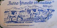 Mängden socker i Burro formato contadino