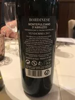 Mängden socker i Montepulciano d' Abruzzo