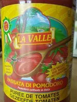 Mängden socker i Molho Tomate Com Manjericao La Valle