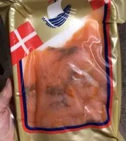 Mängden socker i Ritagli di salmone affumicato norvegese