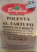 Mängden socker i Preparato per Polenta al tartufo