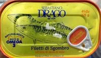 Mängden socker i Filetti di sgombro all'olio di semi di soia