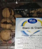 Mängden socker i Baci di Dama