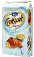 Mängden socker i 12 Paquets De 6 x Croissants Fourrés à La Crème