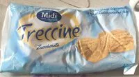 Mängden socker i Treccine zuccherate