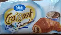 Mängden socker i Croissant Latte & Cioccolato