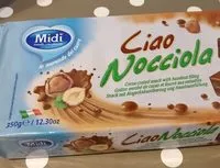Mängden socker i Ciao Nocciola