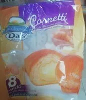 Mängden socker i Cornetti farciti alla crema pasticcera