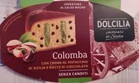 Mängden socker i Colomba al pistacchio