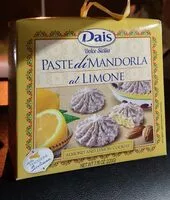 Mängden socker i Paste di mandorla al limone