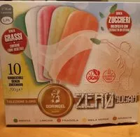 Mängden socker i Ghiaccioli senza zucchero
