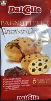Mängden socker i Pagnottella al cioccolato